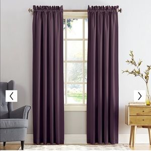 Plum sun zero gramercy blackout curtains